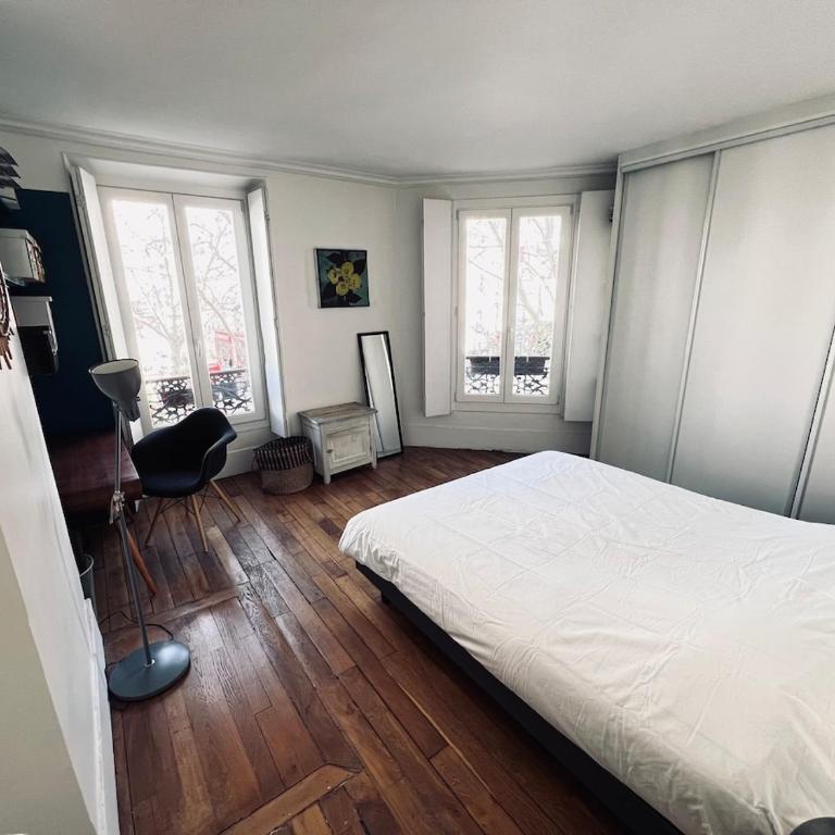 3 chambres Paris centre spacieux, calme & bien situé - Appartement 3 Chambres - 13
