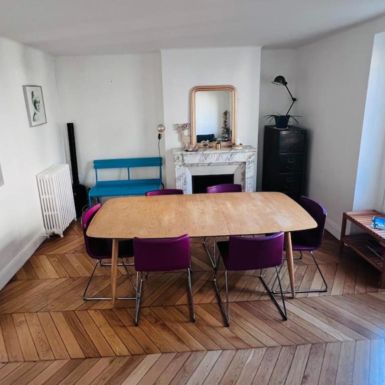 3 chambres Paris centre spacieux, calme & bien situé - Appartement 3 Chambres - 14