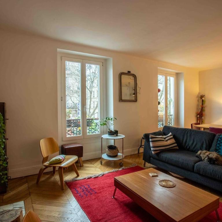 3 chambres Paris centre spacieux, calme & bien situé - Appartement 3 Chambres - 16