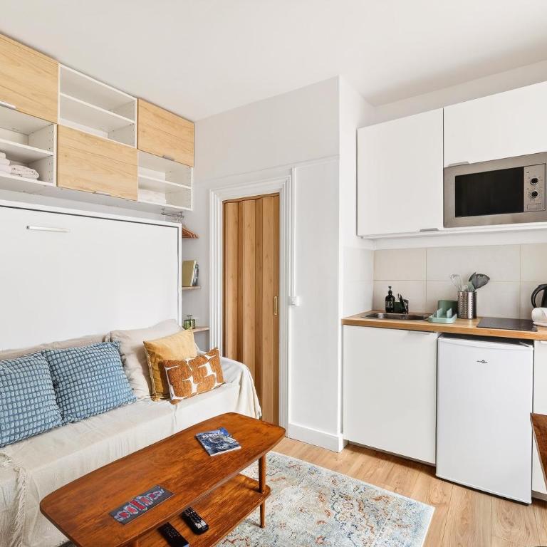 Lovely Studio 10 mn walk to Louvre & Latin Quarter - Studio - 12