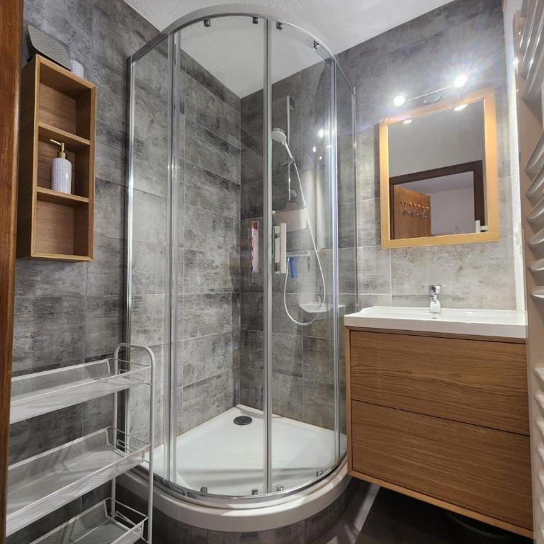 Studio cosy pour 4 pers. avec balcon et animaux acceptés à Samoëns - FR-1-629-138 - Studio - 14