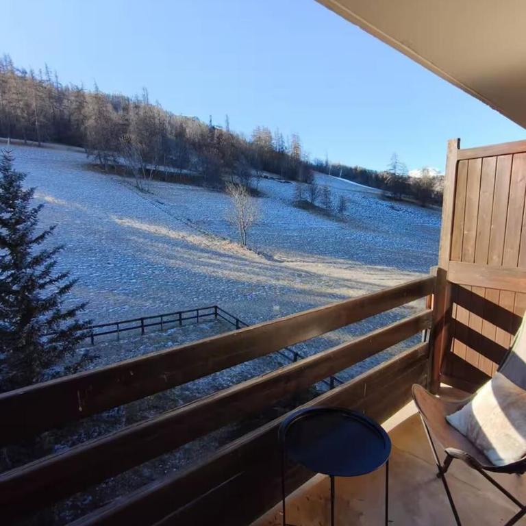 Appartement avec Balcon et Vue au Sauze - Studio - 9