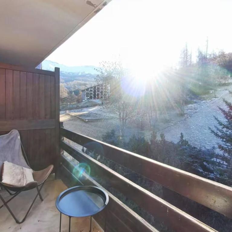 Appartement avec Balcon et Vue au Sauze - Studio - 8