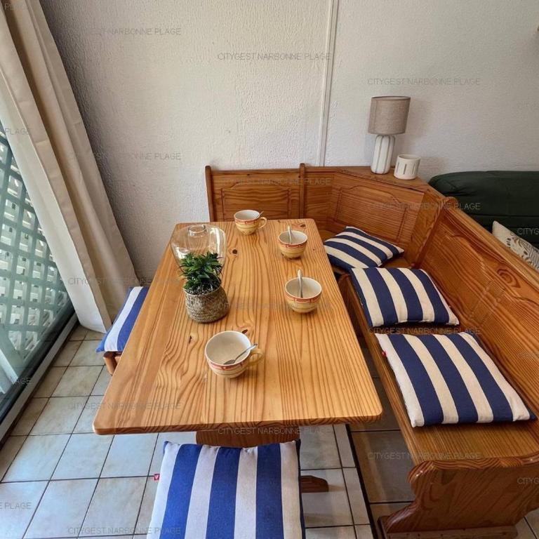 Appartement 4 pers avec Terrasse et Parking à Narbonne - FR-1-619-153 - Apartment - 7