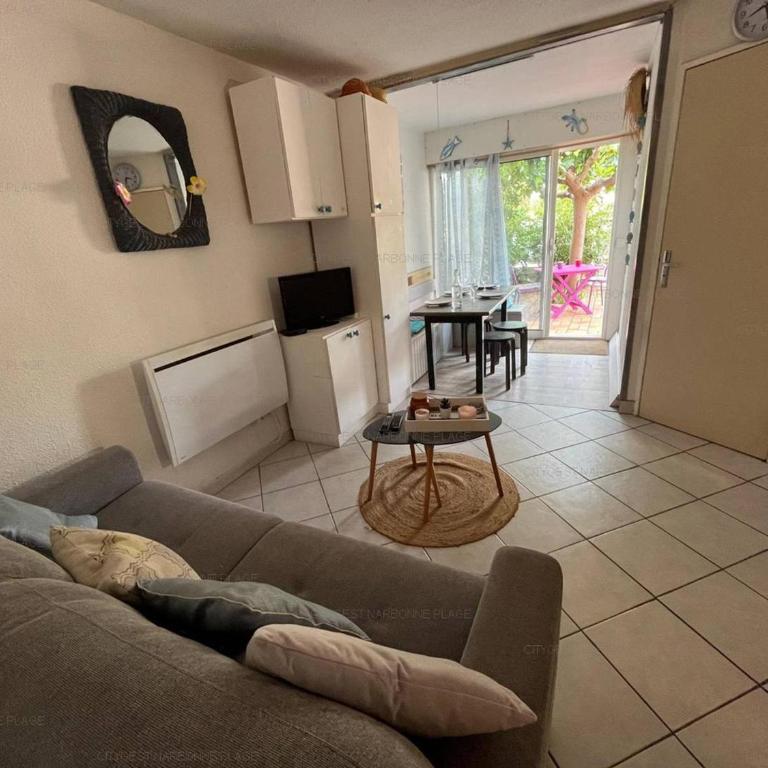 Appartement Rez-de-Chaussée avec Terrasse et Parking à Narbonne Plage - FR-1-619-150 - Apartment - 9