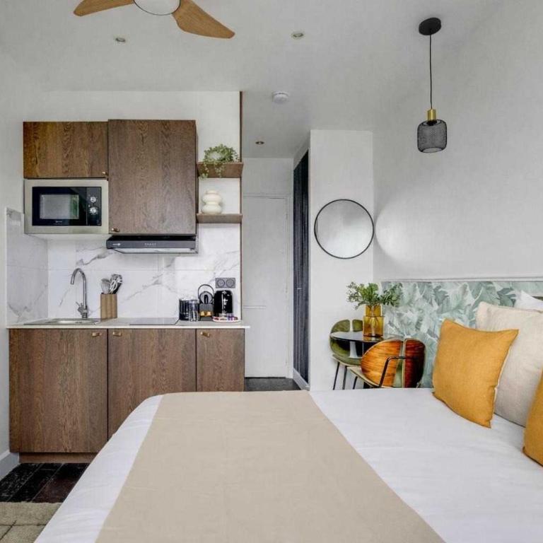 Charming Studio Apartment - AC- 2P - Nation - Studio - 5