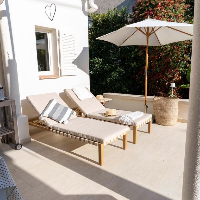 Le Cabanon Cap d Antibes 80 m de la plage - Villa 2 Chambres - 10