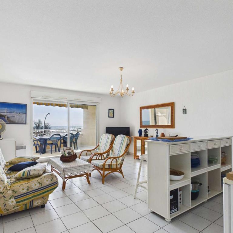 Appartement 3 pièces en bord de mer avec terrasse et parking, 6 personnes - Apartment mit 2 Schlafzimmern - 6
