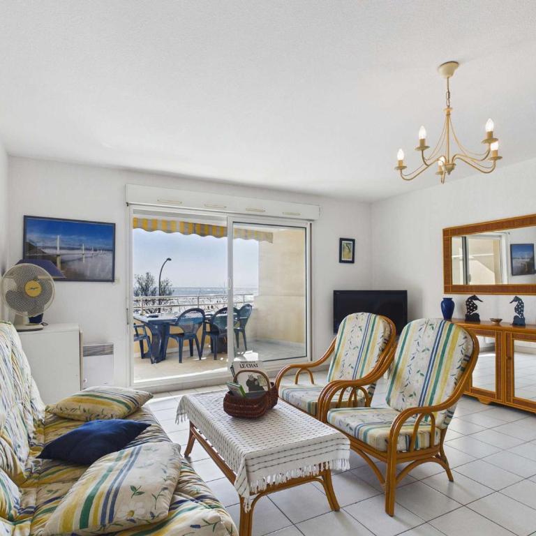 Appartement 3 pièces en bord de mer avec terrasse et parking, 6 personnes - Apartment mit 2 Schlafzimmern - 8