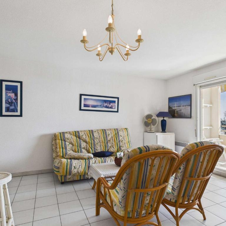 Appartement 3 pièces en bord de mer avec terrasse et parking, 6 personnes - Apartment mit 2 Schlafzimmern - 12