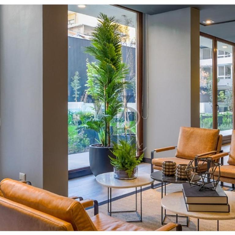Santiago Centro Depto 1D1B lujo, metro, wifi, hermosamente decorado - Apartment with Balcony - 6