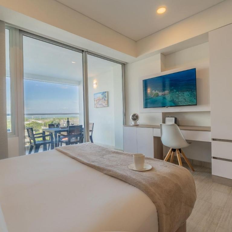 Suite Amanecer Hermoso Vista al Lago-Crespo CB736 - Studio with Balcony - 6
