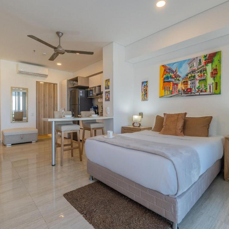 Suite Amanecer Hermoso Vista al Lago-Crespo CB736 - Studio with Balcony - 8