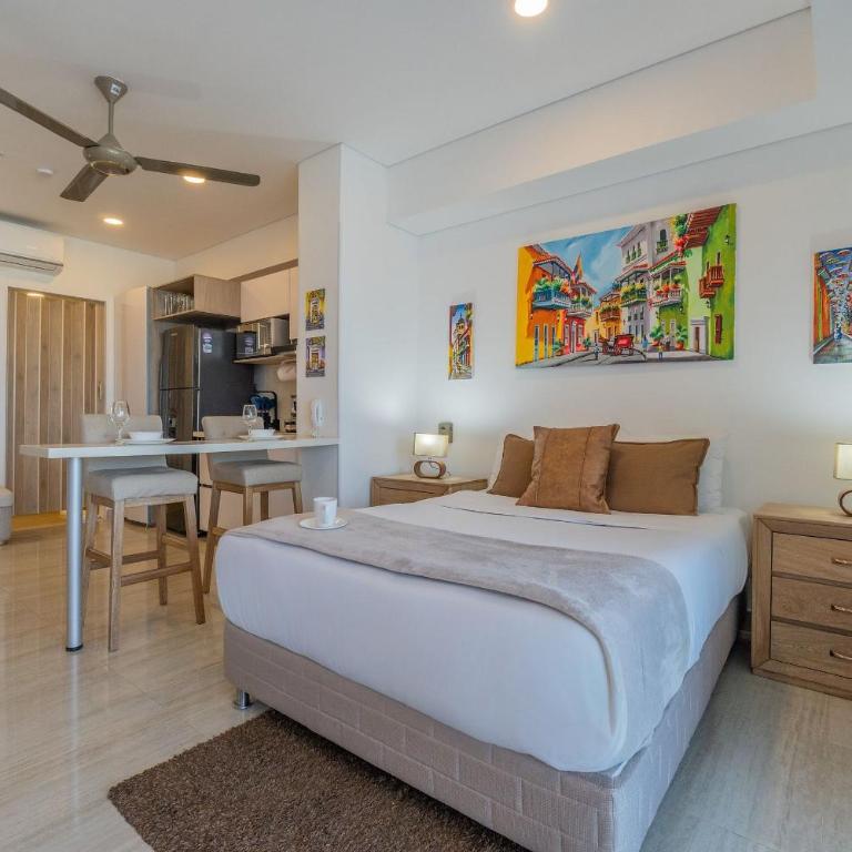 Suite Amanecer Hermoso Vista al Lago-Crespo CB736 - Studio with Balcony - 11