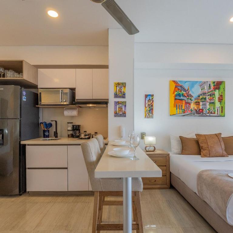 Suite Amanecer Hermoso Vista al Lago-Crespo CB736 - Studio with Balcony - 12