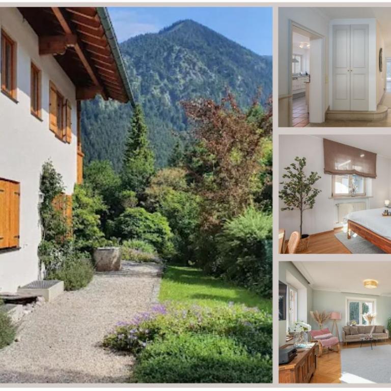 MY STAY - Traumhafte Ferienwohnungen mit Bergblick und Sauna in Seenähe - Ground floor apartment with garden and 3 bedrooms - 1