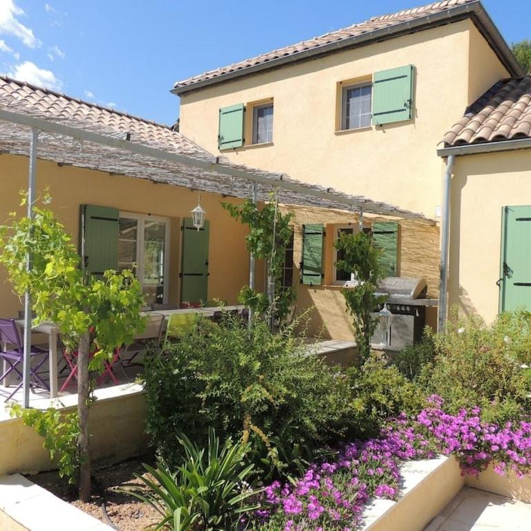 Villa tout confort, superbe vue dégagée, piscine chauffée, raccdt fibre - Maison 4 Chambres - 15