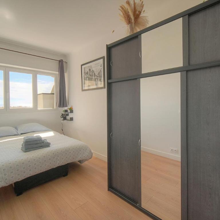 FRGK Fauvettes 1BDR Terrace, Parking, AC & Ultra-Fast Wi-Fi - Apartment mit 1 Schlafzimmer, Meerblick und Terrasse - 35
