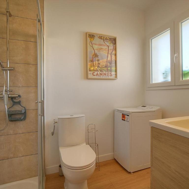 FRGK Fauvettes 1BDR Terrace, Parking, AC & Ultra-Fast Wi-Fi - Apartment mit 1 Schlafzimmer, Meerblick und Terrasse - 34