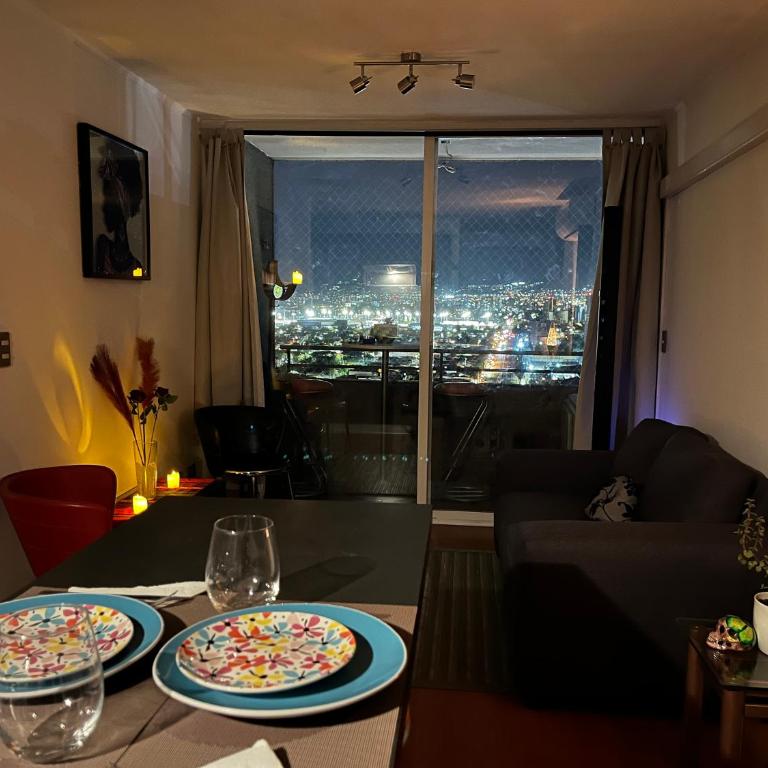 Amazing view of Santiago con parking - Two-Bedroom Apartment - 15