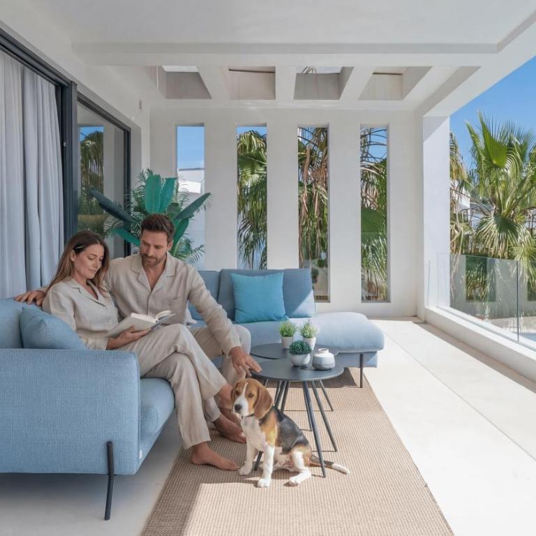 VACATION MARBELLA I Villa Fleur, Rooftop Hot Tub, Heated Pool, Sauna, Cine, GYM, Sea View, Close to The Beach - Villa - 18