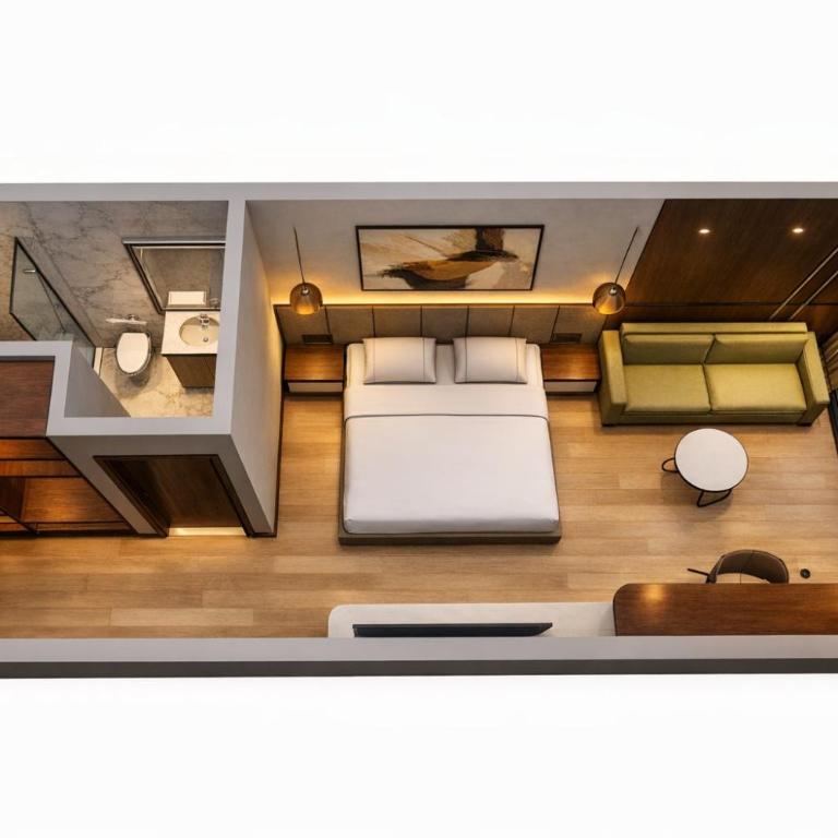 HOTEL MEDITERRANEO LIMAN free private beach for hotel guest - King Room with Sea View - 4