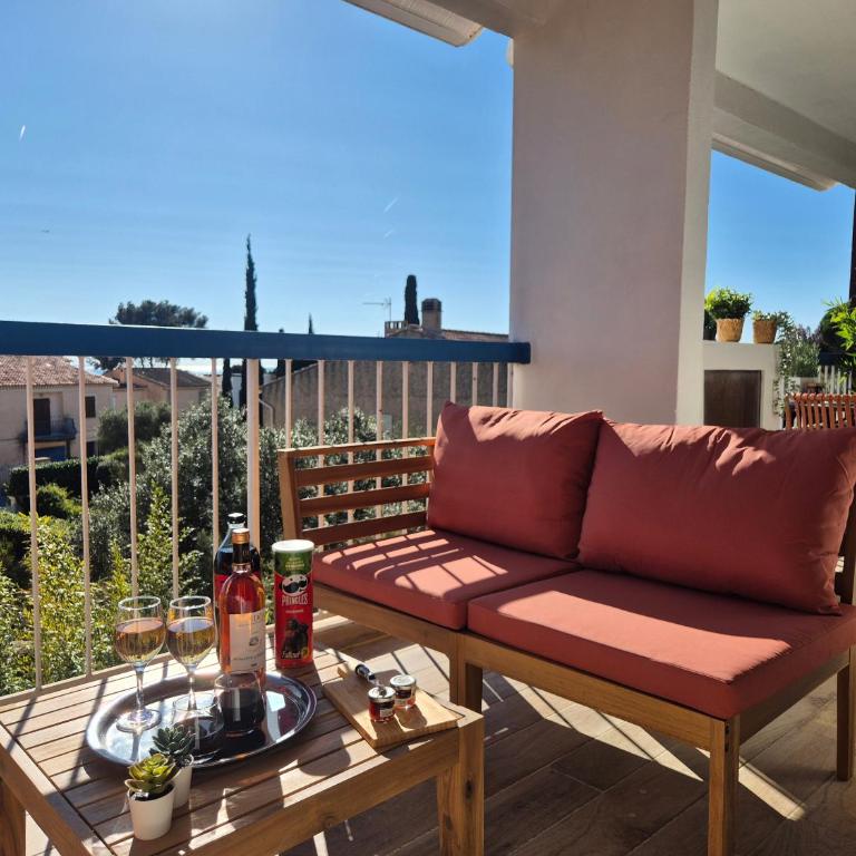 T3 neuf vue mer, à 300m de la plage, piscine et parking privé - Apartamento de 2 dormitorios - 11