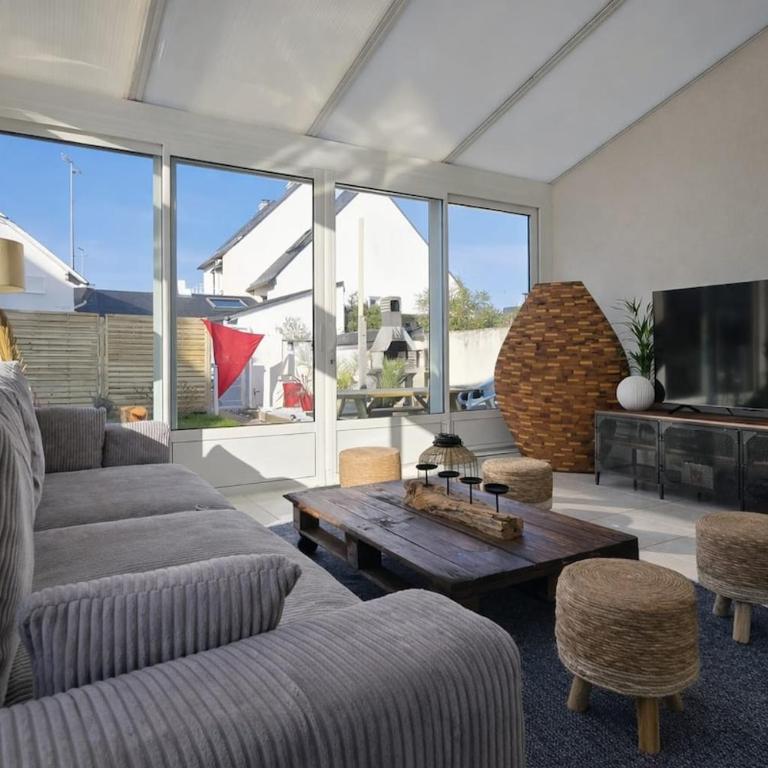 Maison et Dependance 13 pers - Wifi Parking - Haus mit 5 Schlafzimmern - 2