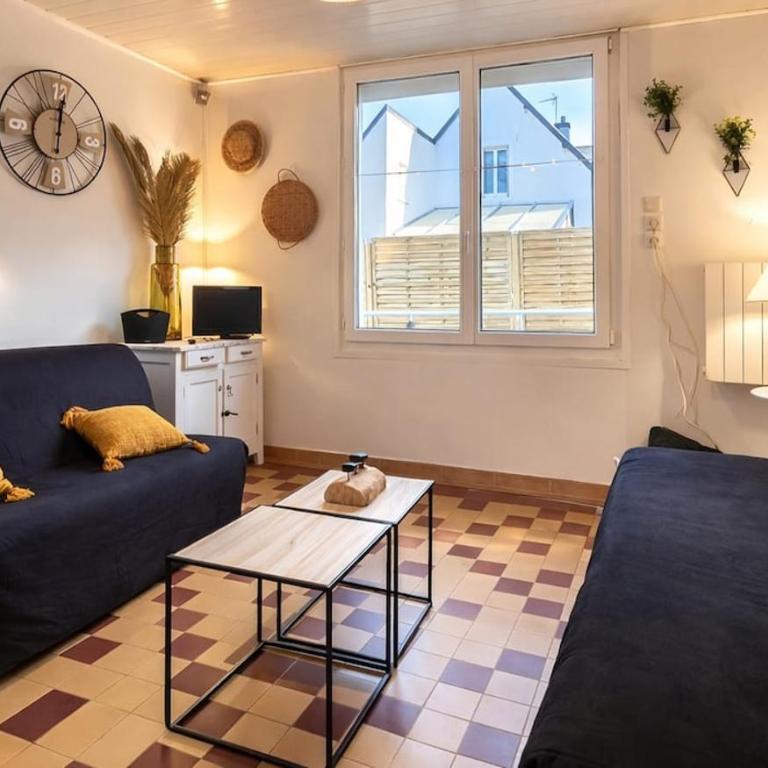 Maison et Dependance 13 pers - Wifi Parking - Haus mit 5 Schlafzimmern - 4
