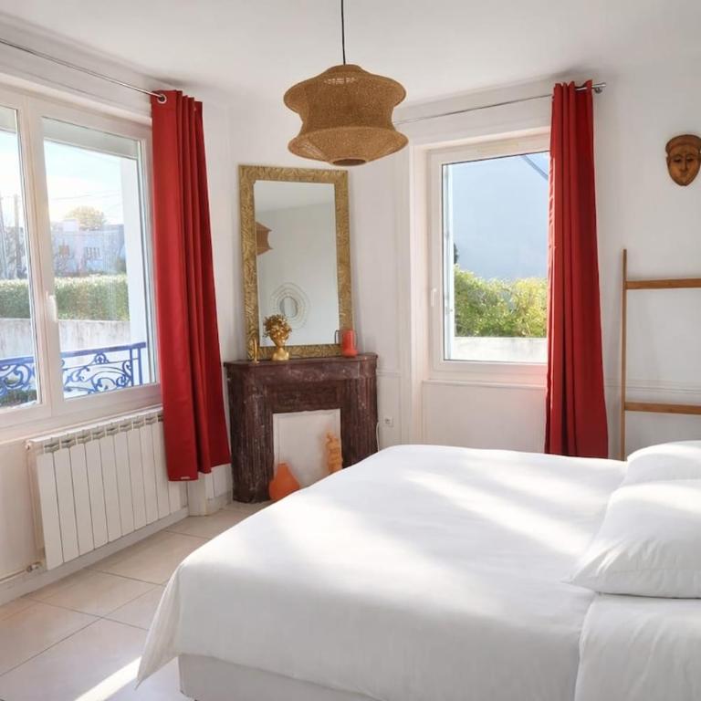 Maison et Dependance 13 pers - Wifi Parking - Haus mit 5 Schlafzimmern - 17