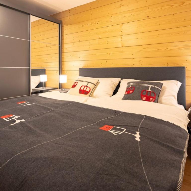ski-in, ski-out, vue montagne, spa et sauna - Apartment - 55