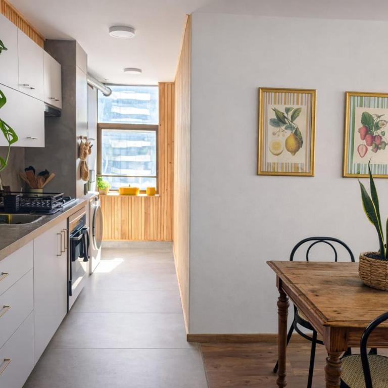 Depto con terraza y vista a volcanes, parking, Smart TV y self check-in - One-Bedroom Apartment - 2