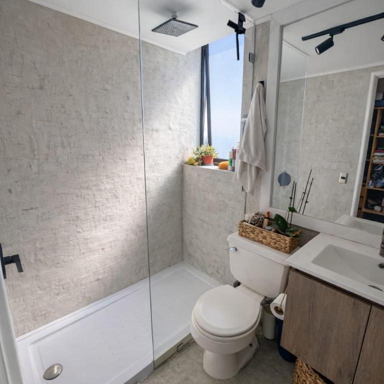 Depto con terraza y vista a volcanes, parking, Smart TV y self check-in - One-Bedroom Apartment - 6