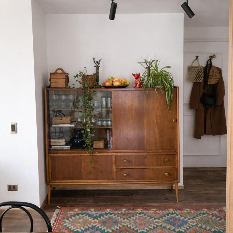 Depto con terraza y vista a volcanes, parking, Smart TV y self check-in - One-Bedroom Apartment - 9