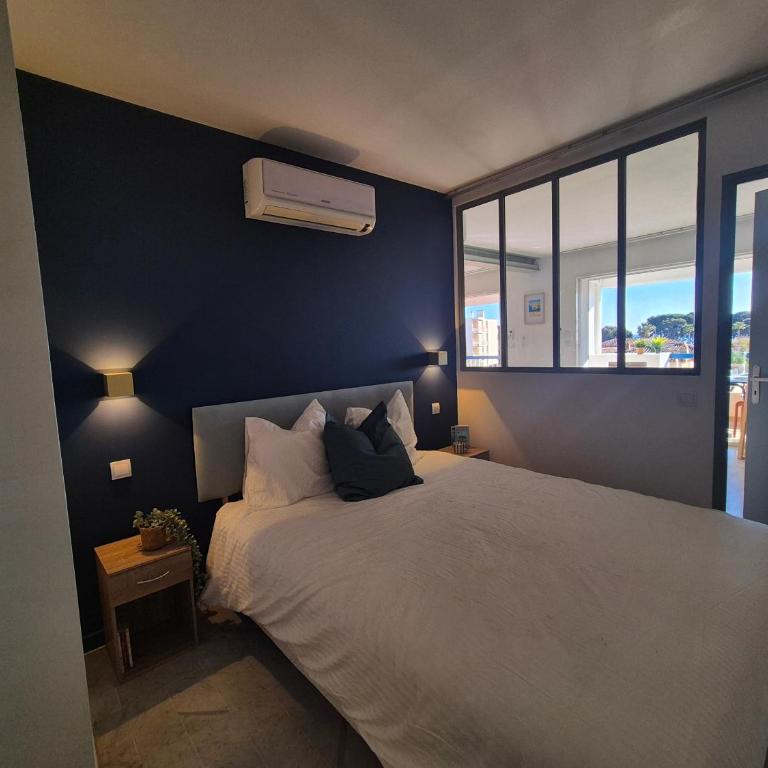 T3 neuf vue mer, à 300m de la plage, piscine et parking privé - Apartamento de 2 dormitorios - 15
