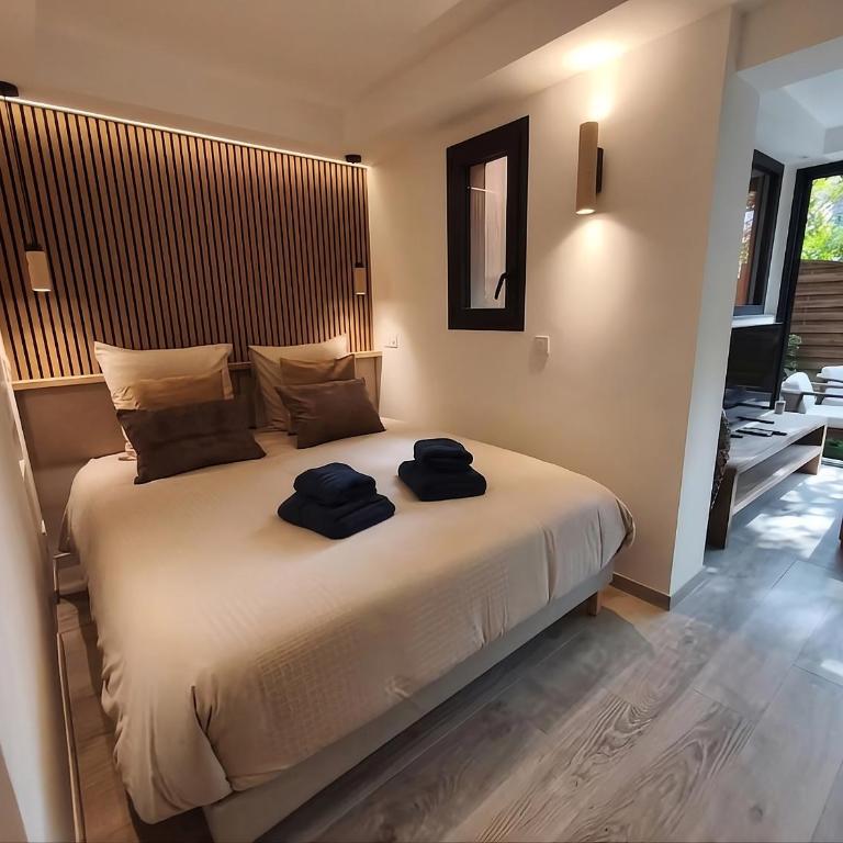 Charme de Mougins & proximité Cannes Logement idéal pour couple en séjour détente ou professionnels en déplacement - Appartement - Rez-de-Chaussée - 2