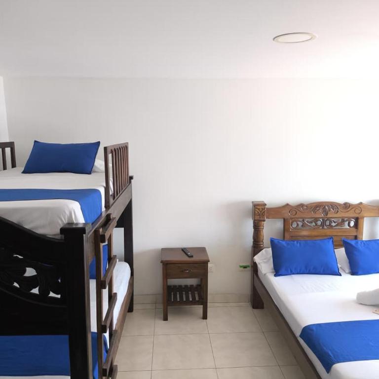 hotel koral palmira - Habitación Doble Estándar - 2 camas - 1