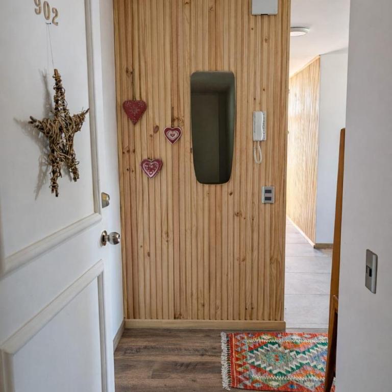 Departamento con terraza y vista a volcanes, parking, Smart TV y self check-in - Two-Bedroom Apartment - 4