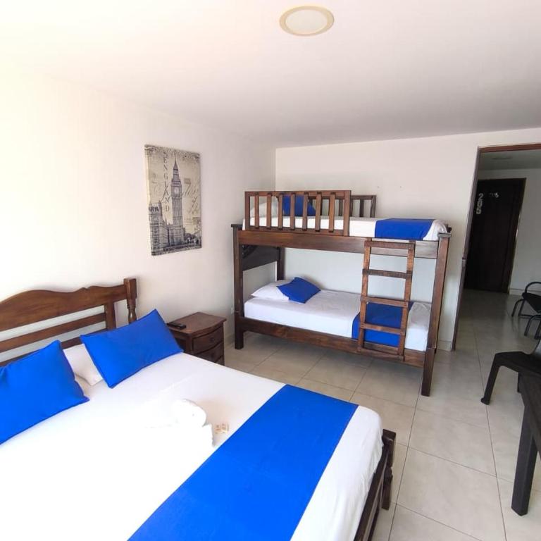 hotel koral palmira - Habitación Doble Estándar - 2 camas - 1