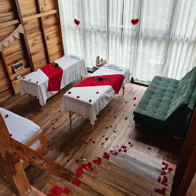 Cabañas AlmA Rural Ibagué - Two-Bedroom Chalet - 1