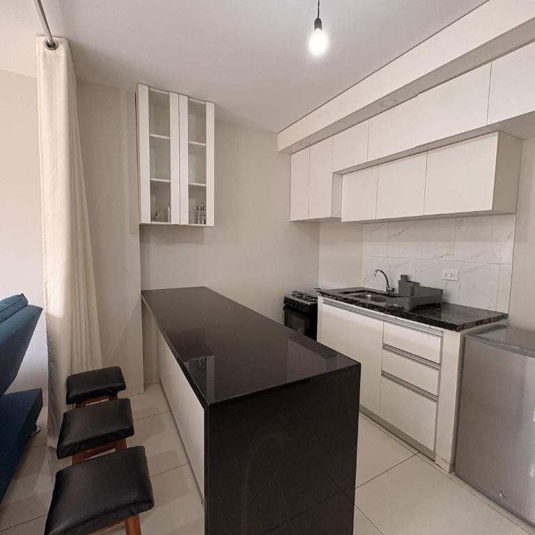 Monoambiente moderno con balcon, lavadora y cocina equipada, Zona tranquila cerca del Tercer Anillo - One-Bedroom Apartment - 4