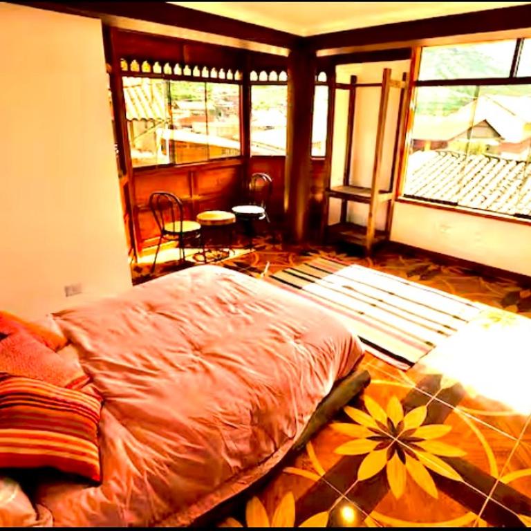 Master Suite w Private Bath in Brand New Pisac Guesthouse & CoLiving Space - Habitación Doble Deluxe con bañera - 1