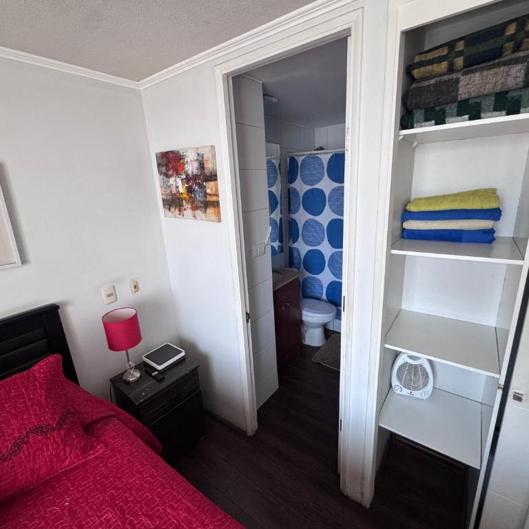 Depto en Santiago Centro con balcón y vista - parking opcional - Deluxe One-Bedroom Apartment with City View - 3