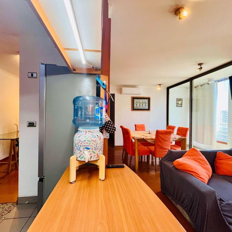 BUHO Urban Family Providencia AC Parking - Three-Bedroom Apartment - 17