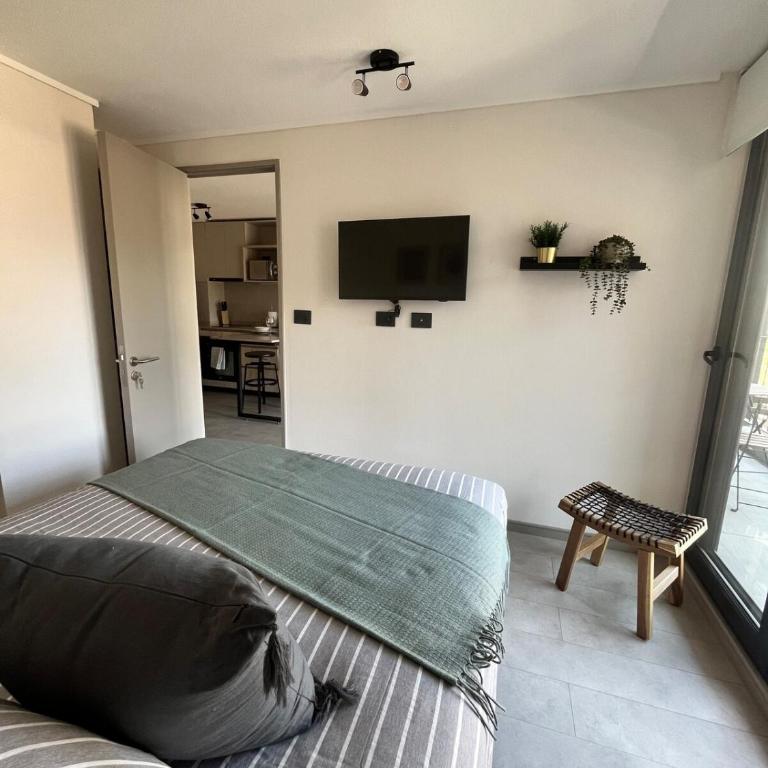 Moderno departamento en Ñuñoa, Nuevo, 4 huéspedes - Two-Bedroom Apartment - 13