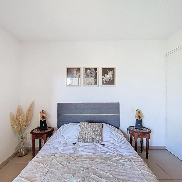 T2 élégant avec clim & piscine Port Fréjus Plage - Apartment mit 1 Schlafzimmer - 7