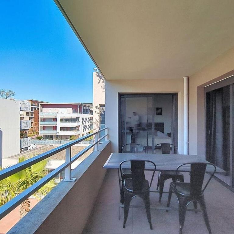 T2 élégant avec clim & piscine Port Fréjus Plage - Apartment mit 1 Schlafzimmer - 14