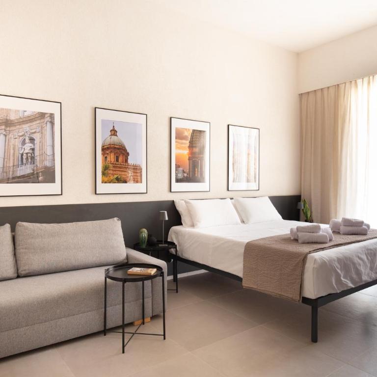 Palermo Holiday House - Suite & Rooms, Centro Politeama - Two-Bedroom Apartment with Balcony - 1