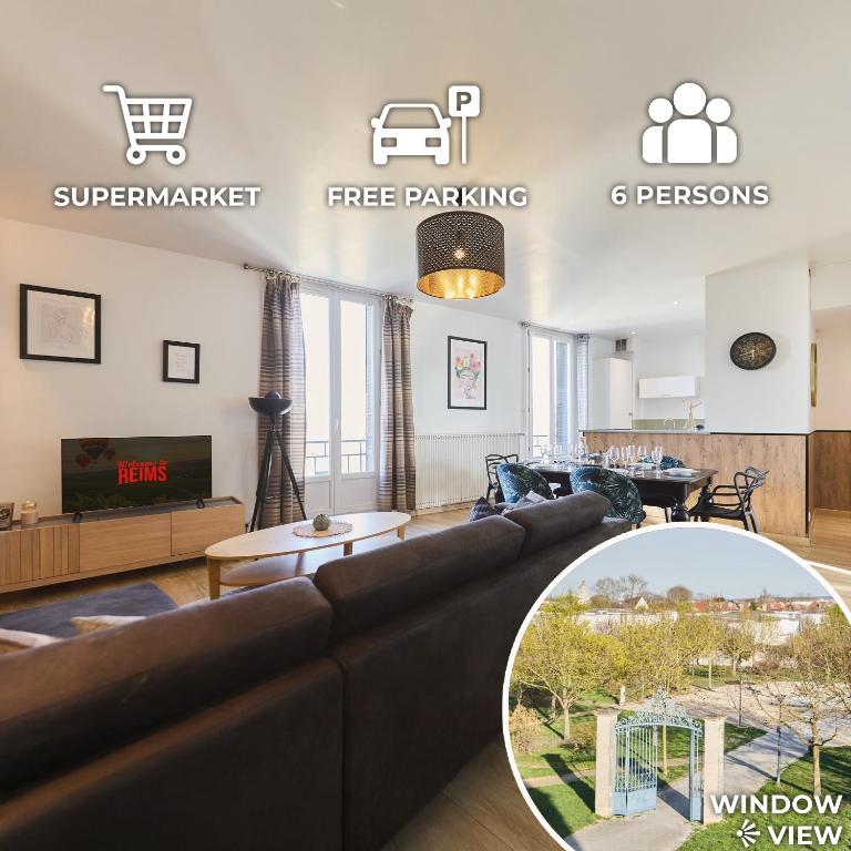 Garden - Supermarket - Park - Wifi - 3 bedrooms - Appartamento con 1 Camera da Letto - 1