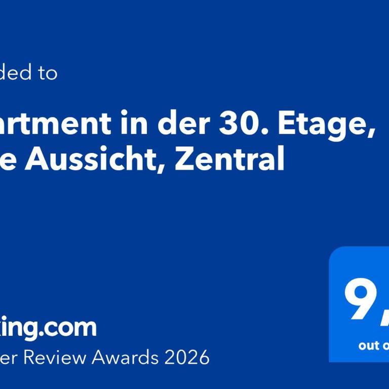 Apartment in der 30. Etage, Tolle Aussicht, Zentral - Apartamento de 1 dormitorio - 19